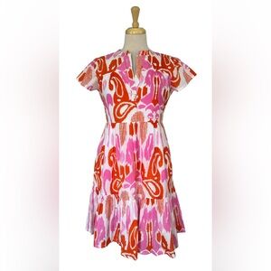 Madison Mathews Folly Mini Dress